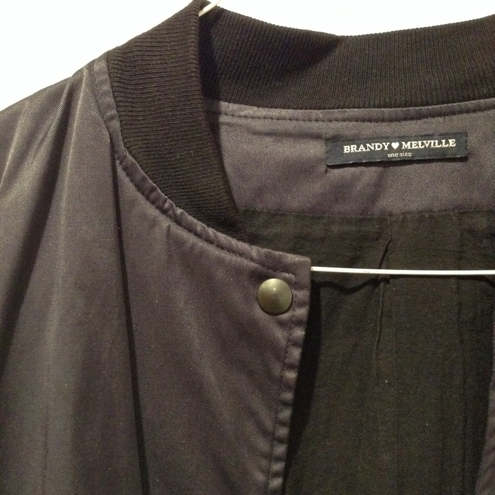Brandy Melville Light Bomber Jacket